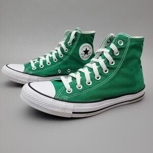 Converse All Star Kelly Green High Top Women's Size 9 - Men's Size 7